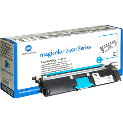 Toner imprimanta Konica-Minolta CYAN A00W331 1,5K ORIGINAL MAGICOLOR 2400