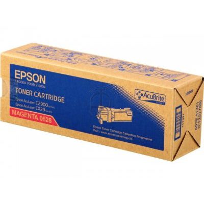 Toner imprimanta Epson MAGENTA C13S050628 2,5K ORIGINAL ACULASER C2900N