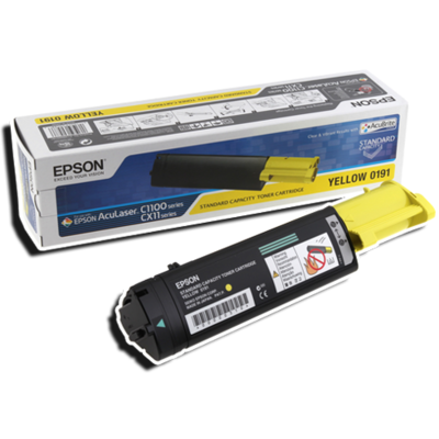 Toner imprimanta YELLOW C13S050187 4K ORIGINAL EPSON ACULASER C1100