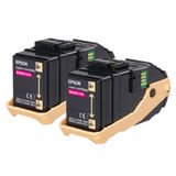 Epson TWIN PACK MAGENTA C13S050607 2X7,5K ORIGINAL ACULASER C9300N