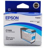 Epson CYAN C13T580200 80ML ORIGINAL STYLUS PRO 3800
