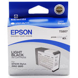 Epson LIGHT BLACK C13T580700 80ML ORIGINAL STYLUS PRO 3800