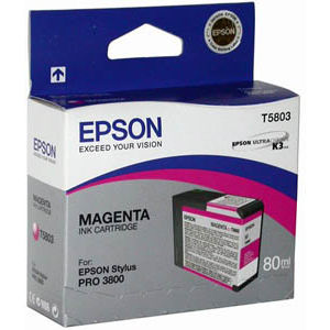 Cartus Imprimanta Epson MAGENTA C13T580300 80ML ORIGINAL STYLUS PRO 3800