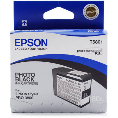 Cartus Imprimanta Epson PHOTO BLACK C13T580100 80ML ORIGINAL STYLUS PRO 3800