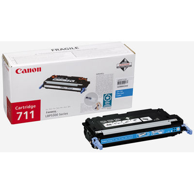 Toner imprimanta CYAN CRG-711C 6K ORIGINAL CANON LBP 5300