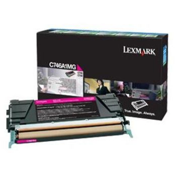 Toner imprimanta Lexmark C746A1MG Magenta Return