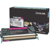 Lexmark RETURN MAGENTA C748H1YG 10K ORIGINAL C748DE
