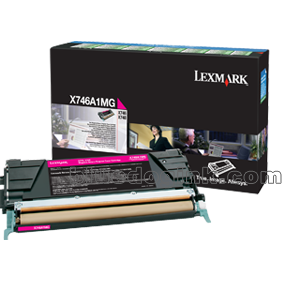 Toner imprimanta Lexmark RETURN MAGENTA X746A1MG 7K ORIGINAL X746DE