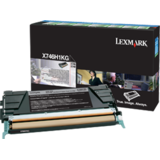 Lexmark RETURN BLACK X746H1KG 12K ORIGINAL LEXMARK X746DE