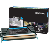 Lexmark RETURN CYAN X748H1CG 10K ORIGINAL LEXMARK X748DE