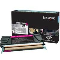 Toner imprimanta RETURN MAGENTA X748H1MG 10K ORIGINAL LEXMARK X748DE