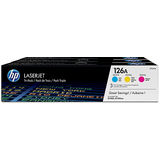 HP TRIPACK CMY CF341A NR.126A CE311A/CE312A/CE313A ORIGINAL LASERJET PRO CP1025