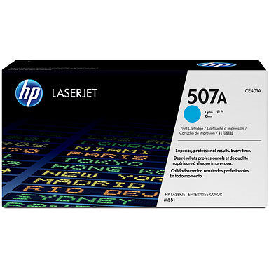 Toner imprimanta HP 507A Cyan