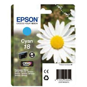 Cartus Imprimanta Epson CYAN NR.18 C13T18024010 3,3ML ORIGINAL XP-102