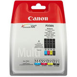 Canon MULTIPACK CLI-551C/M/Y/BK ORIGINAL CANON PIXMA IP7250