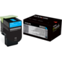 Toner imprimanta CYAN NR.800X2 80C0X20 4K ORIGINAL LEXMARK CX510DE