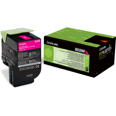 Toner imprimanta Lexmark 80C20M0 Magenta