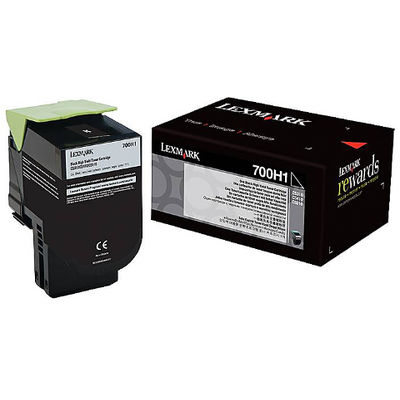 Toner imprimanta Lexmark 70C0H10 Black