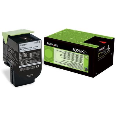 Toner imprimanta Lexmark 80C2HK0 Black