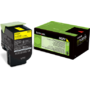 Toner imprimanta Lexmark 80C20Y0 Yellow