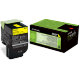 Lexmark 80C20Y0 Yellow