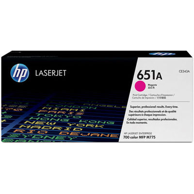 Toner imprimanta HP 651A Magenta