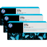 HP TRIPACK LIGHT CYAN NR.771C B6Y36A 3X775ML ORIGINAL , DESIGNJET Z6200