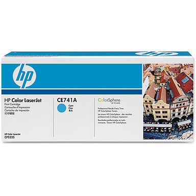 Toner imprimanta HP CE741A Cyan