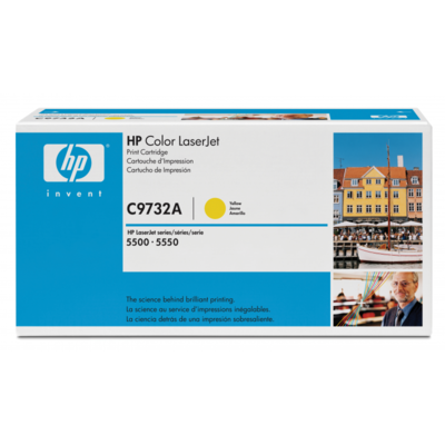 Toner imprimanta HP C9732A Yellow