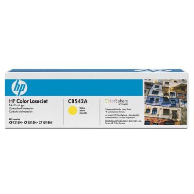 Toner imprimanta HP CB542A Yellow