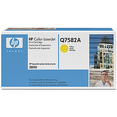 Toner imprimanta HP Q7582A Yellow