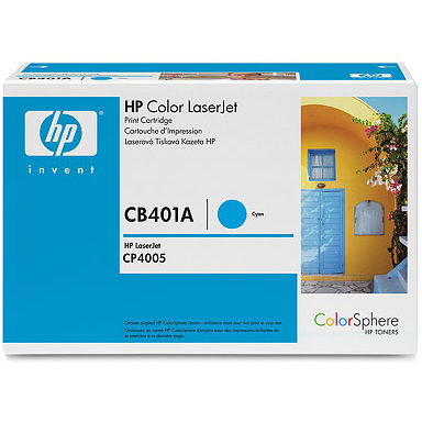 Toner imprimanta CYAN NR.642A CB401A 7,5K ORIGINAL HP LASERJET CP4005N