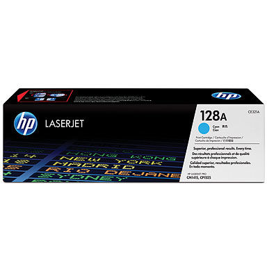 Toner imprimanta HP 128A Cyan