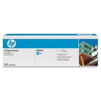 Toner imprimanta HP CB381A Cyan