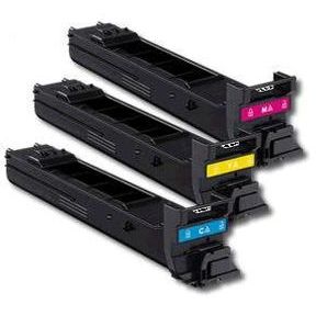 Toner imprimanta Konica-Minolta MULTIPACK CMY A0DKJ52 3X8K ORIGINAL MAGICOLOR 4650EN