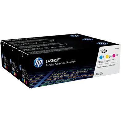 Toner imprimanta HP TRIPACK CMY CF371AM NR.128A CE321A/CE322A/CE323A ORIGINAL LASERJET CM1415FN