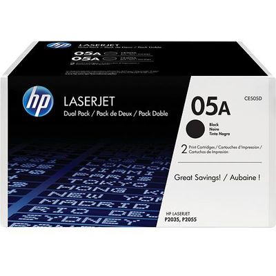 Toner imprimanta HP DUAL PACK NR.05A CE505D (2XCE505A) 2X ORIGINAL LASERJET P2035