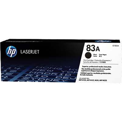 Toner imprimanta HP 83A black