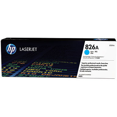 Toner imprimanta HP 826A Cyan