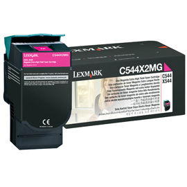 Toner imprimanta Lexmark MAGENTA C544X2MG 4K ORIGINAL C544N