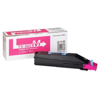 Toner imprimanta KYOCERA MAGENTA TK-865M 12K ORIGINAL TASKALFA 250CI