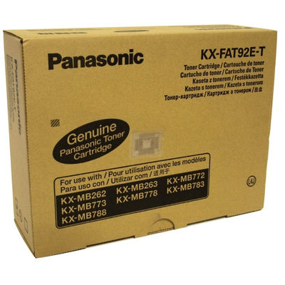 Toner imprimanta Panasonic  KX-FAT92E-T Black