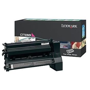 Toner imprimanta MAGENTA RETURN C7720MX 15K ORIGINAL LEXMARK C772N