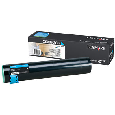 Toner imprimanta Lexmark CYAN C930H2CG 24K ORIGINAL C935DN