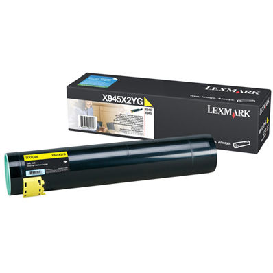 Toner imprimanta Lexmark X945X2YG Yellow