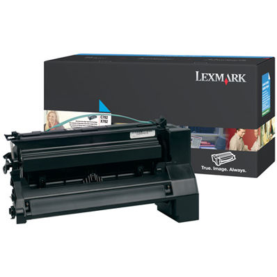 Toner imprimanta CYAN C782X2CG 15K ORIGINAL LEXMARK C782N