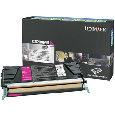 Toner imprimanta Lexmark MAGENTA RETURN C5200MS 1,5K ORIGINAL C530DN