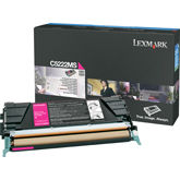 Toner imprimanta Lexmark MAGENTA C5222MS 3K ORIGINAL C522N