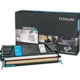 Lexmark CYAN C5222CS 3K ORIGINAL C522N