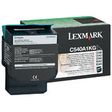 Lexmark BLACK RETURN C540A1KG 1K ORIGINAL C540N